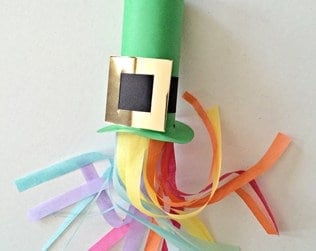 PAPER TUBE LEPRECHAUN HAT CRAFT