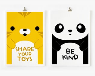 LOOPZ: CREATIVE KIDS ART PRINTS