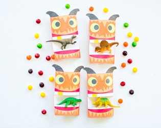 ADORABLE FREE PRINTABLE MONSTER TREAT WRAPS