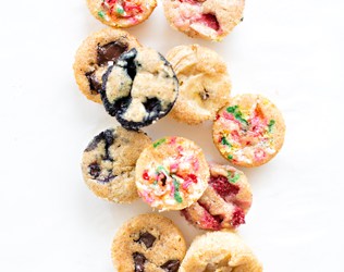 MINI MUFFIN PANCAKE BITES