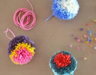 12 SIMPLE AND ADORABLE POM POM PROJECTS