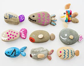 Cute Rock Fish Craft