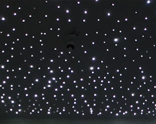 AMAZING STARRY NIGHTS CEILING FOR NURSERY
