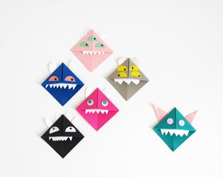 DIY PAPER ORIGAMI MONSTER