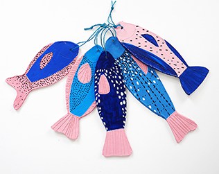 How To Make a Moving Paper Fish Craft Step By Step