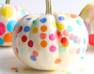 13 ARTSY NO CARVE PUMPKIN IDEAS TO TRY WITH THE KIDS THIS HALLOWEEN