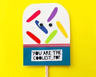 COOLEST POP DIY FATHER’S DAY CARD