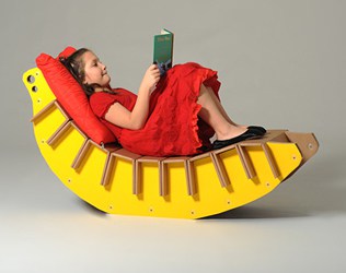 PLAYFUL CARDBOARD KID FURNITURE FROM ECO & YOU