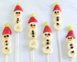13 CUTE AND HEALTHY CHRISTMAS SNACKS FOR KIDS