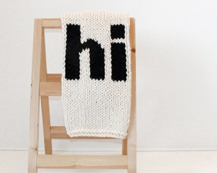 MODERN KNIT BABY BLANKETS FROM YARNING MADE
