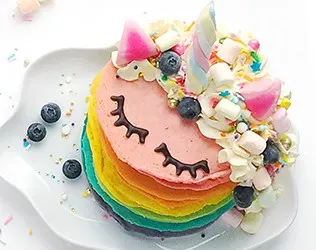 Unicorn-Rainbow-Pancakes