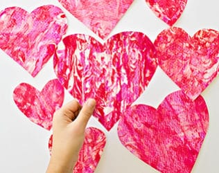 16 Colorful Paper Valentine Art Projects For Kids