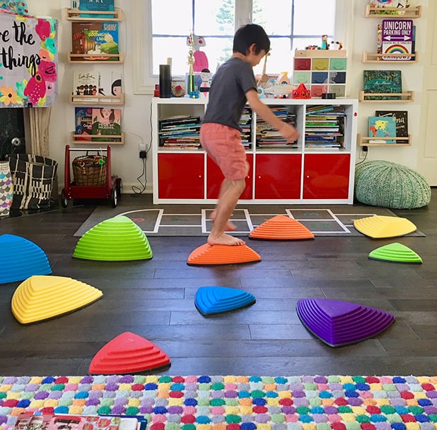 STEPPING STONE BALANCE TOY FOR KIDS - Hello Wonderful