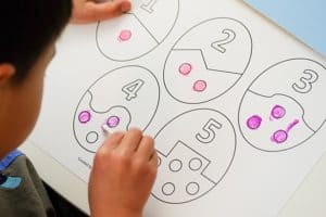 EGG COUNTING PUZZLE ACTIVITY - hello, Wonderful