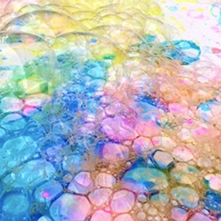 RECYCLED BOTTLE BUBBLE ART WITH KIDS - Hello Wonderful