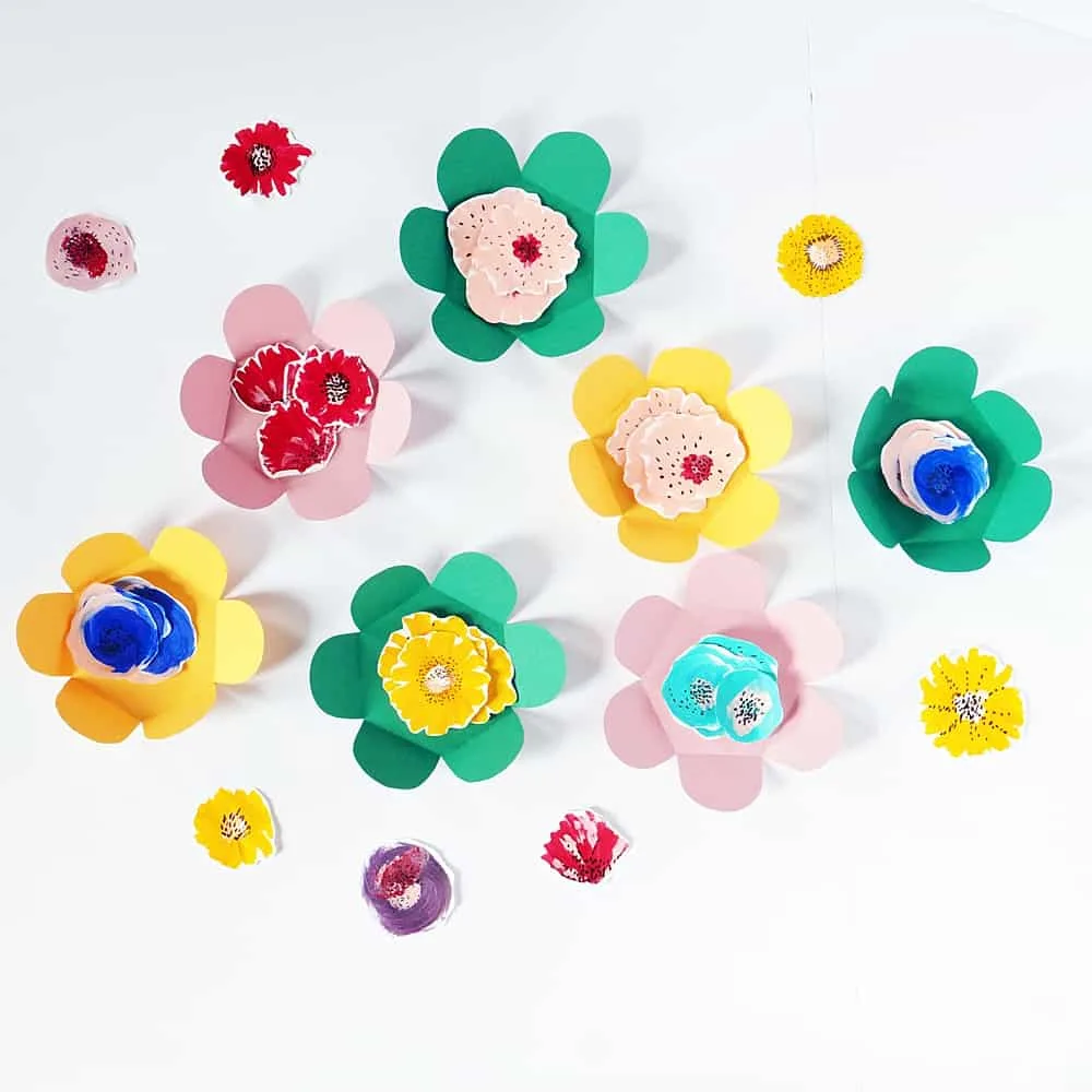 50+ Easy Flower Crafts For Kids - Non-Toy Gifts  Spring flower crafts, Flower  crafts kids, Flower crafts