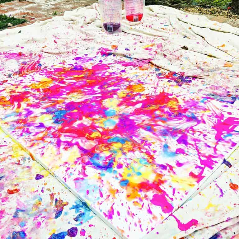 PAINT BALL PAINTING hello, Wonderful