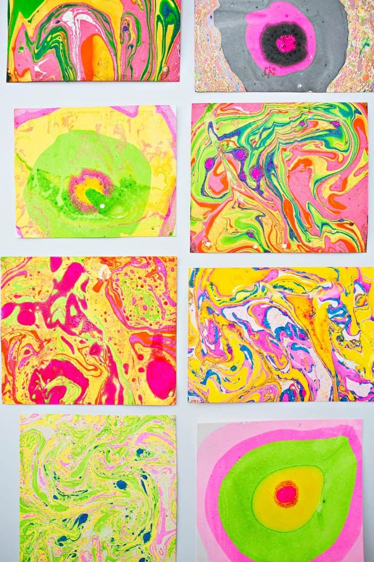 EASY DIY PAPER MARBLING AT HOME hello, Wonderful