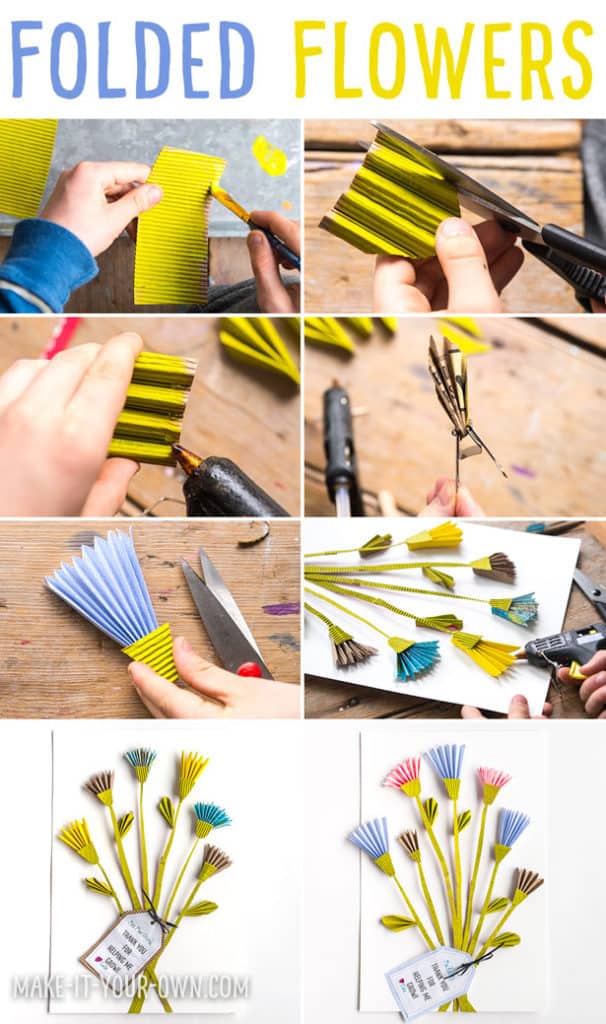 RECYCLED PAPER FLOWER BOUQUET hello, Wonderful