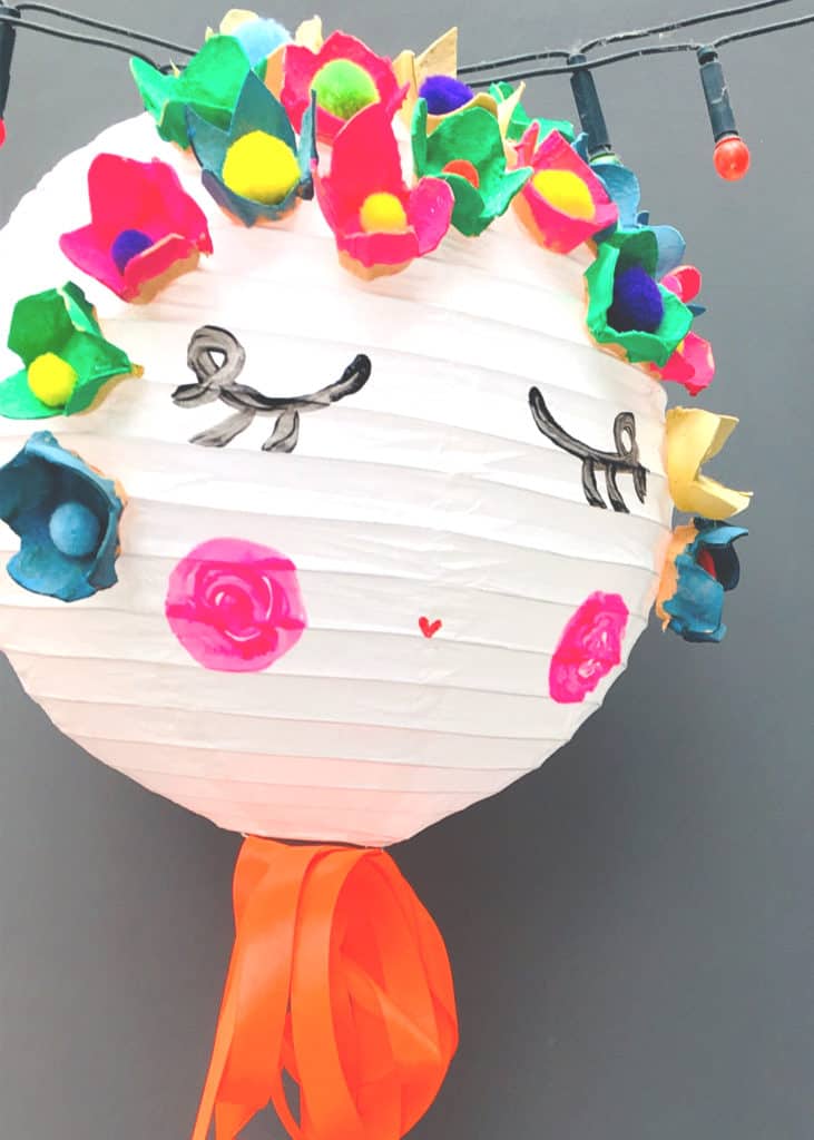 PORTRAIT PAPER LANTERN ART hello, Wonderful