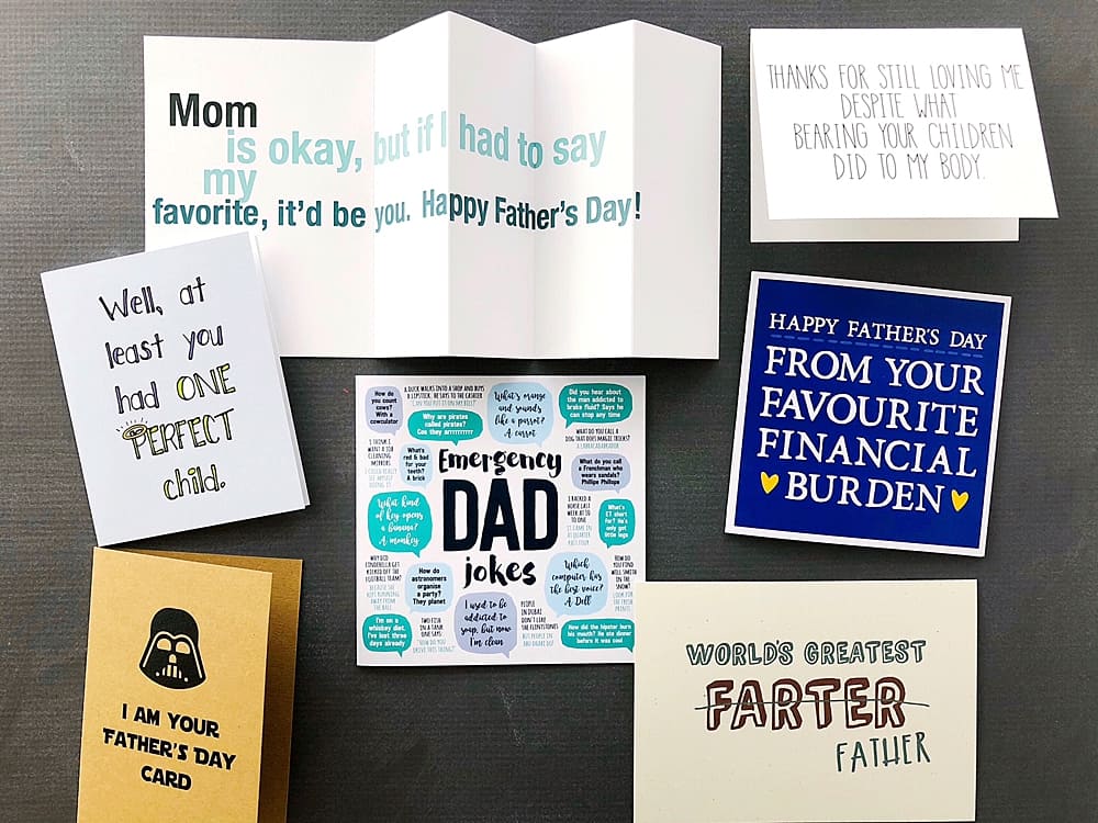 FATHERS DAY CARD FUNNY JOKE CARD 