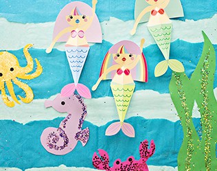 10 MESMERIZING MERMAID CRAFTS - hello, Wonderful