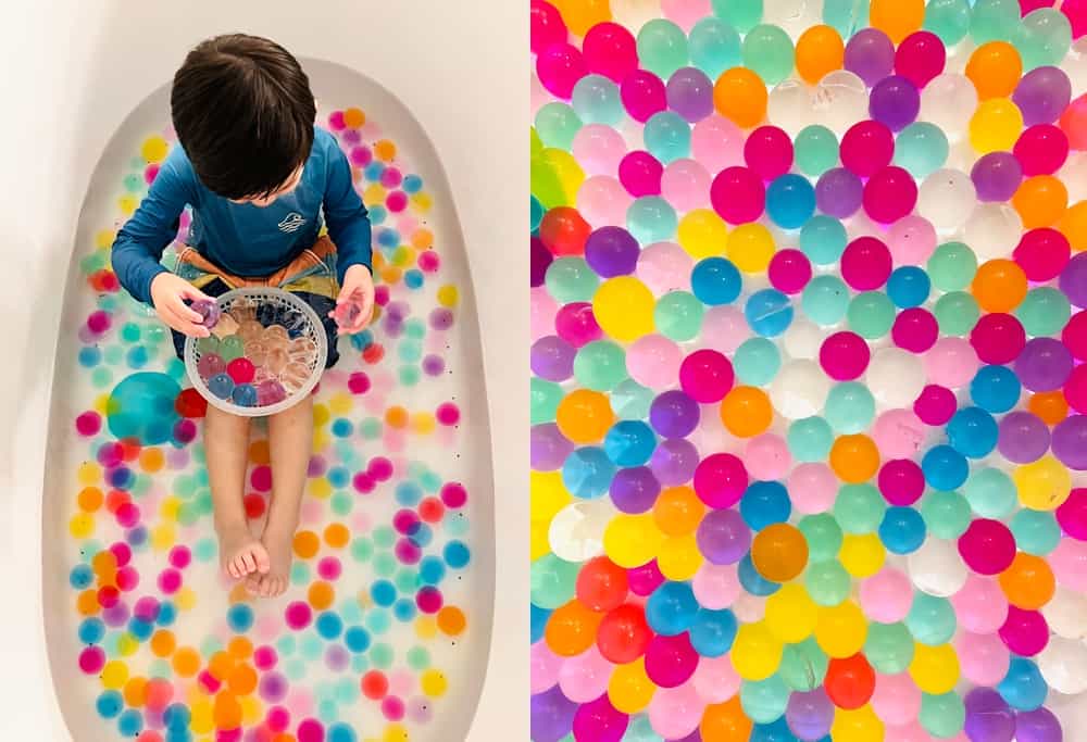 The Ultimate Guide to Setting up Sensory Bins Using Water Beads