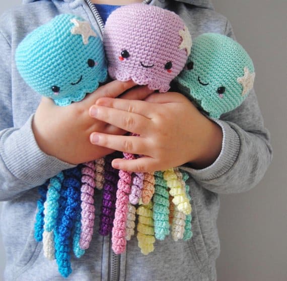octopus cute crochet toy pattern