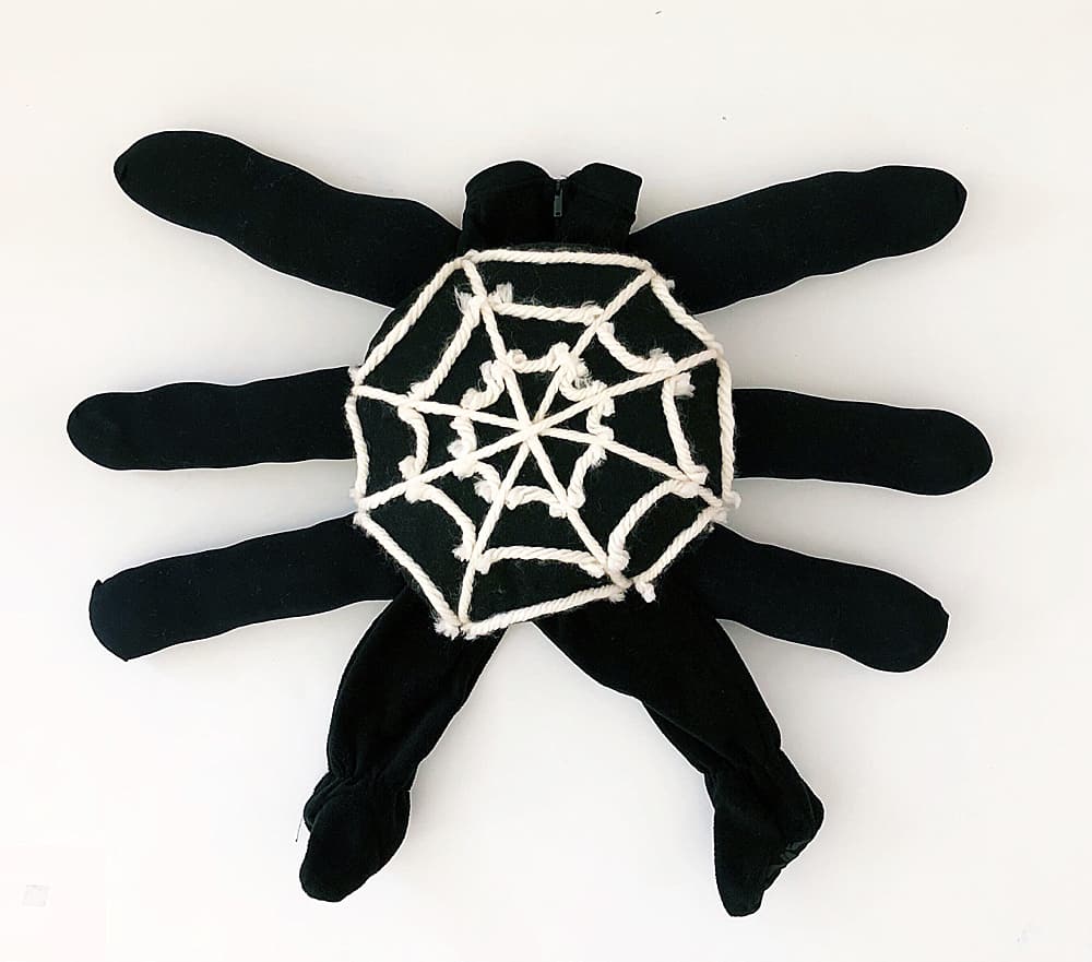 Make an adorable and easy DIY Itsy Bitsy Spider costume!