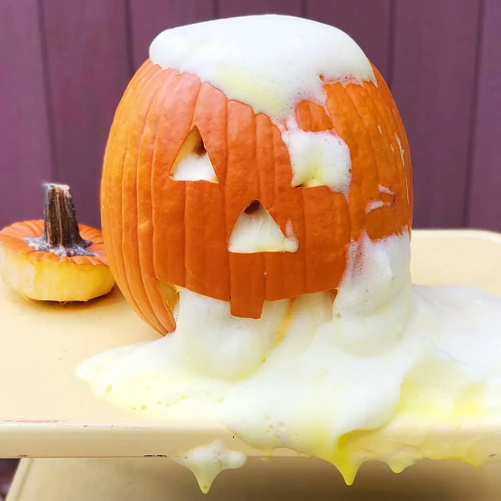 PUMPKIN ELEPHANT TOOTHPASTE EXPERIMENT - hello, Wonderful