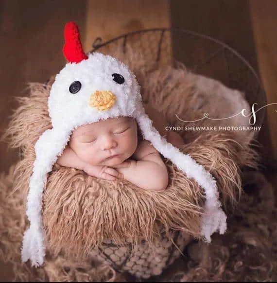 newborn chicken halloween costume