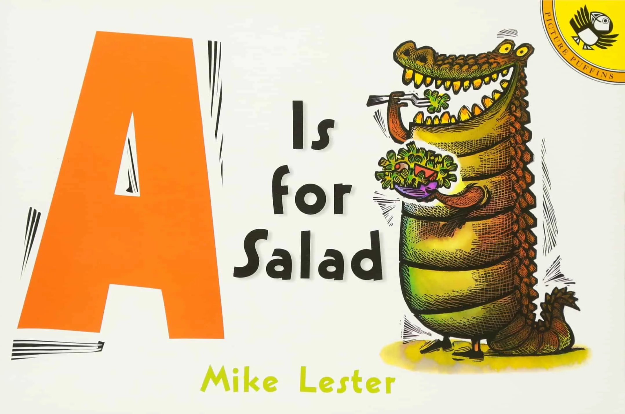 a is for salad alphabet book
