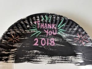 NEW YEAR'S EVE PAPER PLATE CRAFT FOR KIDS - hello, Wonderful