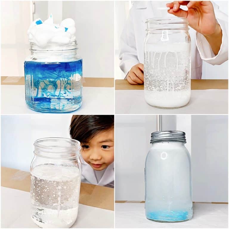 3 WEATHER IN A JAR SCIENCE EXPERIMENTS FOR KIDS hello, Wonderful