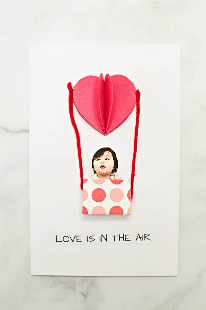 homemade Valentine's Day card