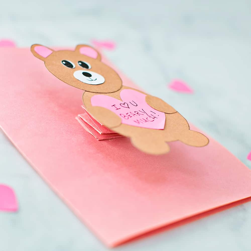 VALENTINE BEAR CARD