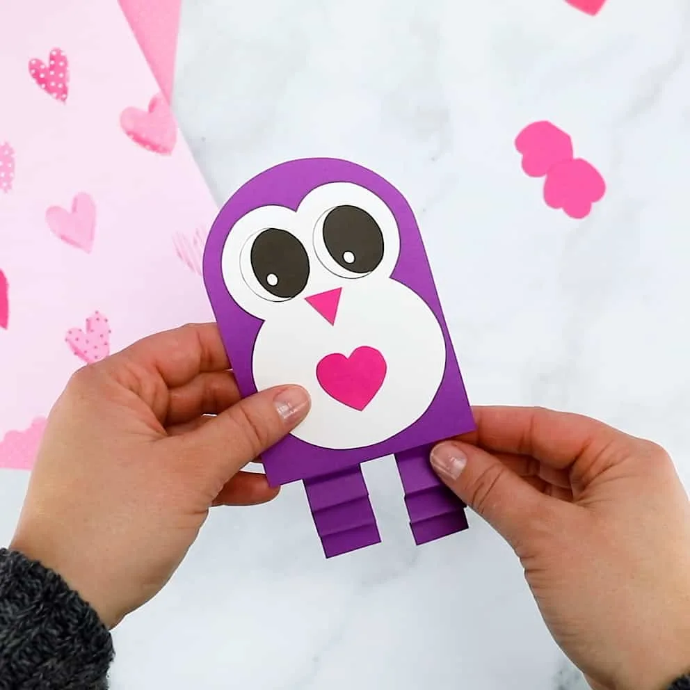 PENGUIN VALENTINE LUNCH BAG DIY