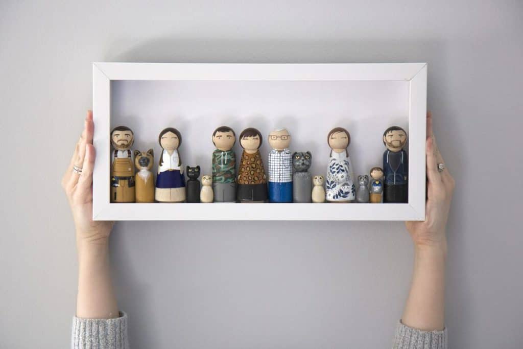PEG DOLL FAMILY PORTRAITS hello Wonderful