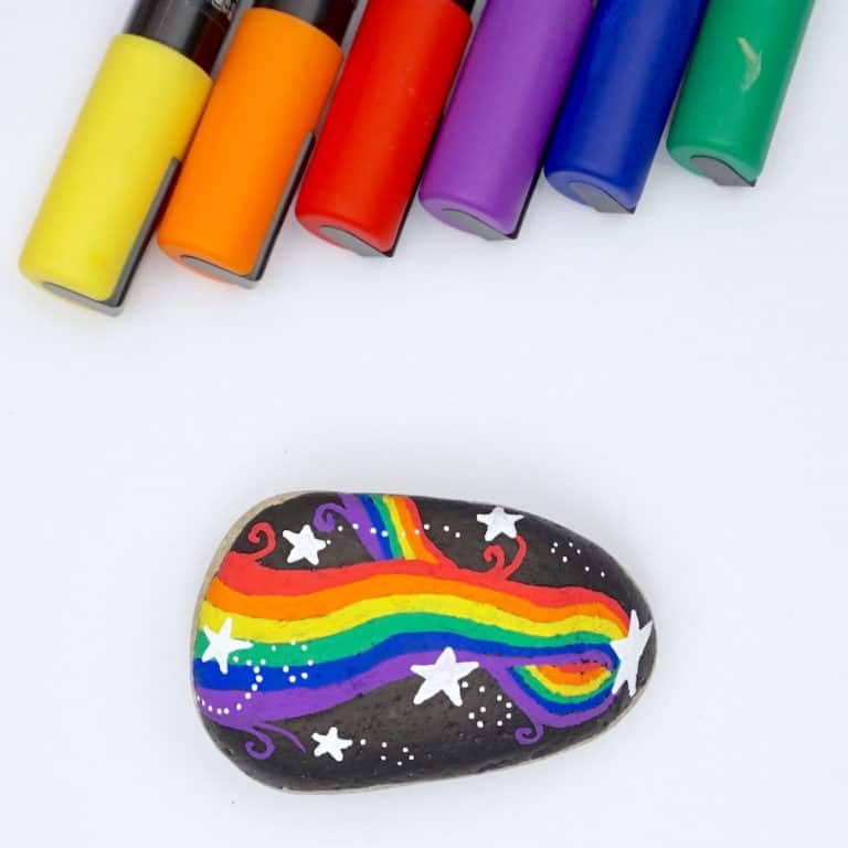 HOW TO PAINT GALAXY RAINBOW ROCKS hello, Wonderful