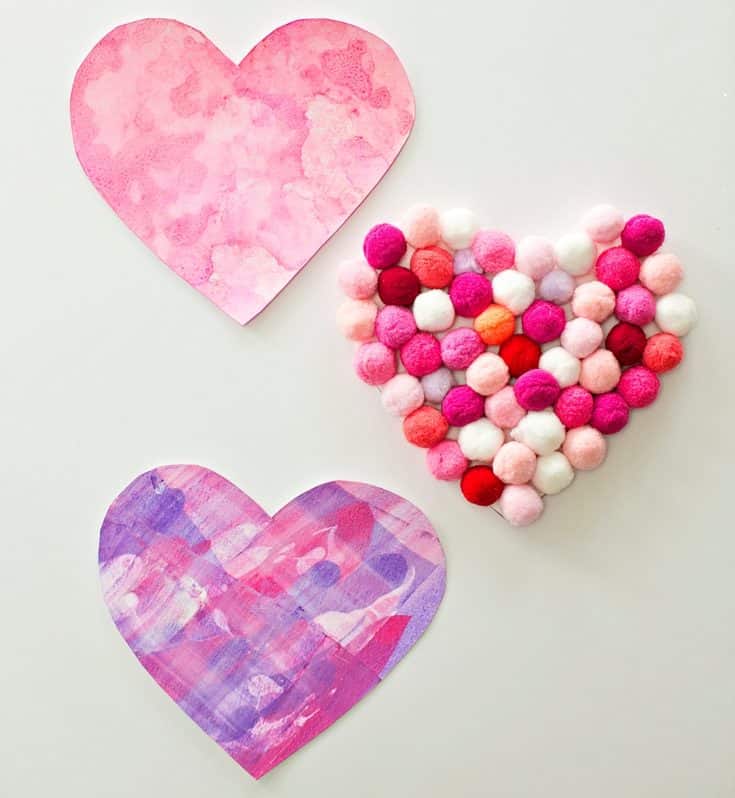 3 EASY VALENTINE ART PROJECTS FOR KIDS - hello, Wonderful