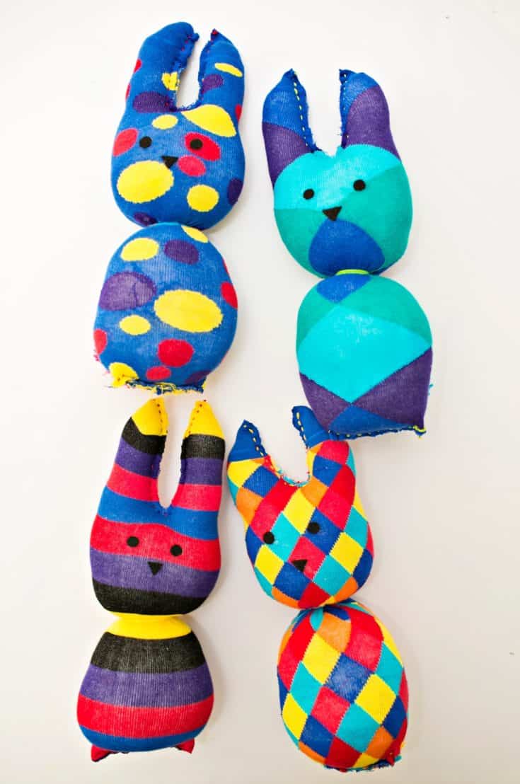 EASY DIY SOCK BUNNY CRAFT - hello, Wonderful