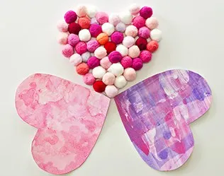 3 EASY VALENTINE ART PROJECTS FOR KIDS