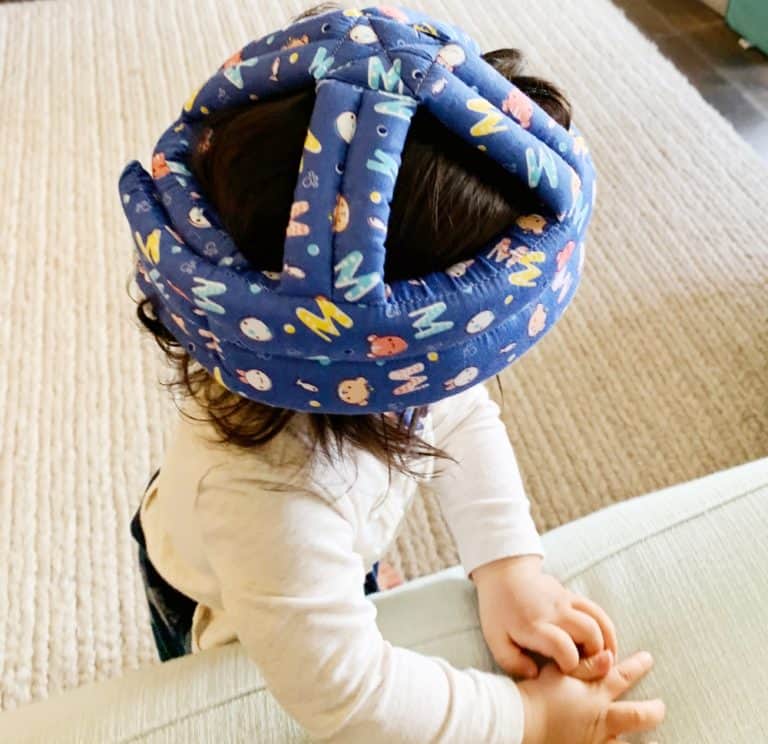 BABY WALKING HELMET FOR THOSE FIRST STEPS