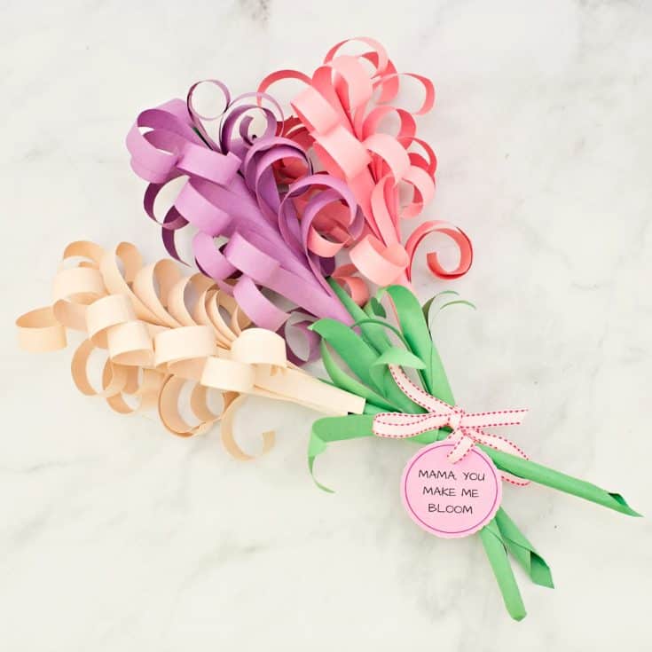 GIANT DIY PAPER HYACINTH FLOWER BOUQUET hello, Wonderful