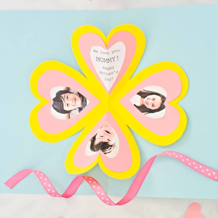 HOW TO MAKE A HEART POP UP CARD 