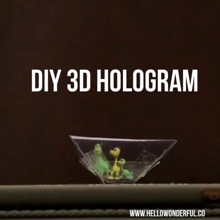 HOW TO MAKE A 3D HOLOGRAM