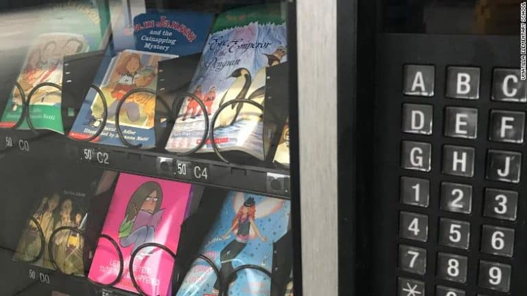 EVERY SCHOOL NEEDS A BOOK VENDING MACHINE