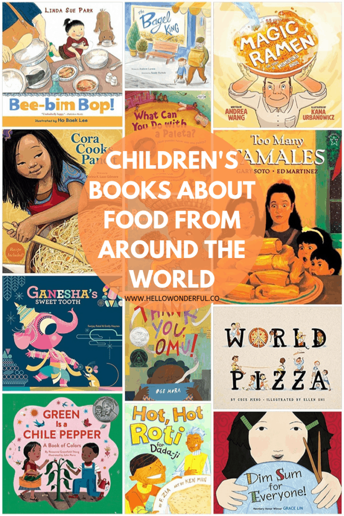 List of children's books about food from around the world. 