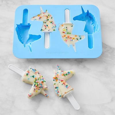 Unicorn Popsicle Mold. 