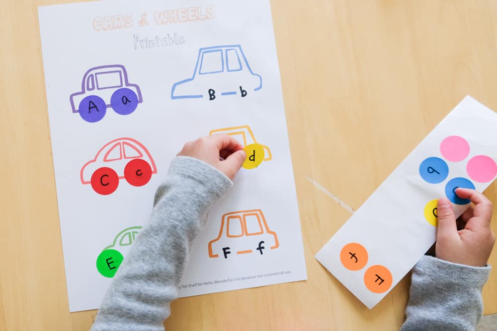CARS AND WHEELS LEARNING PRINTABLE Hello Wonderful